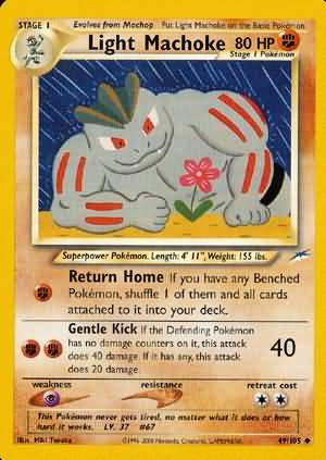 Light Machoke (49/105) [Neo Destiny Unlimited] | Galactic Gamez