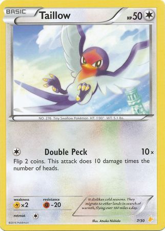 Taillow (7/30) [XY: Trainer Kit 3 - Pikachu Libre] | Galactic Gamez