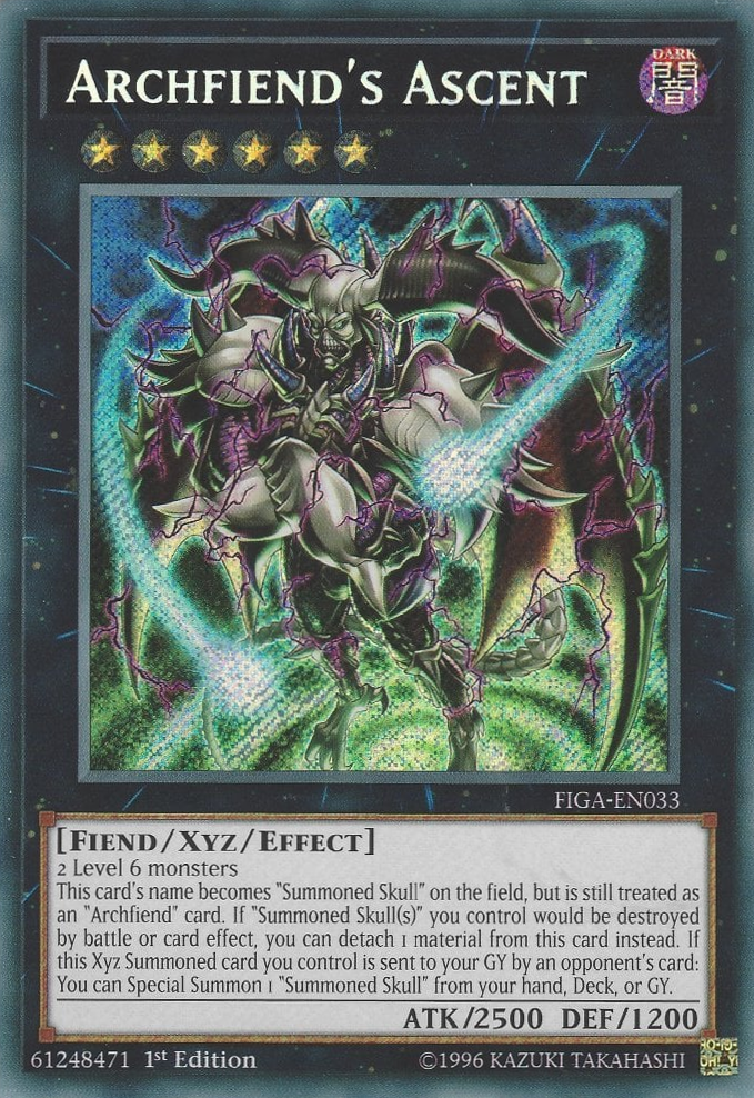 Archfiend's Ascent [FIGA-EN033] Secret Rare | Galactic Gamez