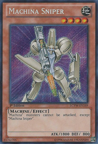 Machina Sniper [LCYW-EN169] Secret Rare | Galactic Gamez