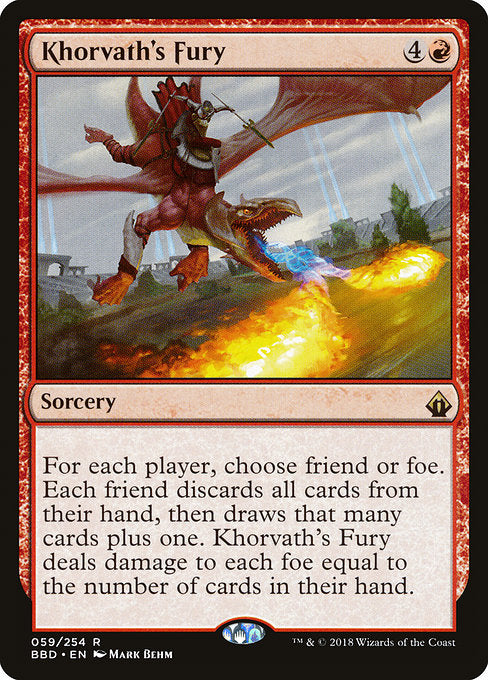 Khorvath's Fury [Battlebond] | Galactic Gamez