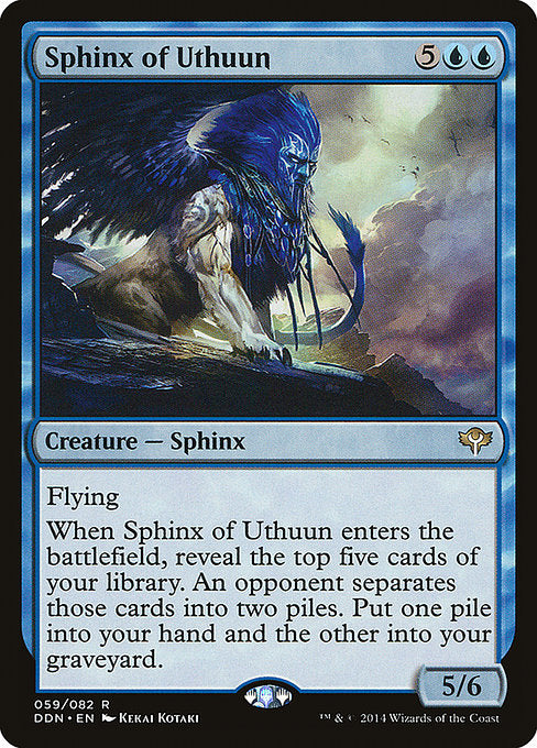 Sphinx of Uthuun [Duel Decks: Speed vs. Cunning] | Galactic Gamez