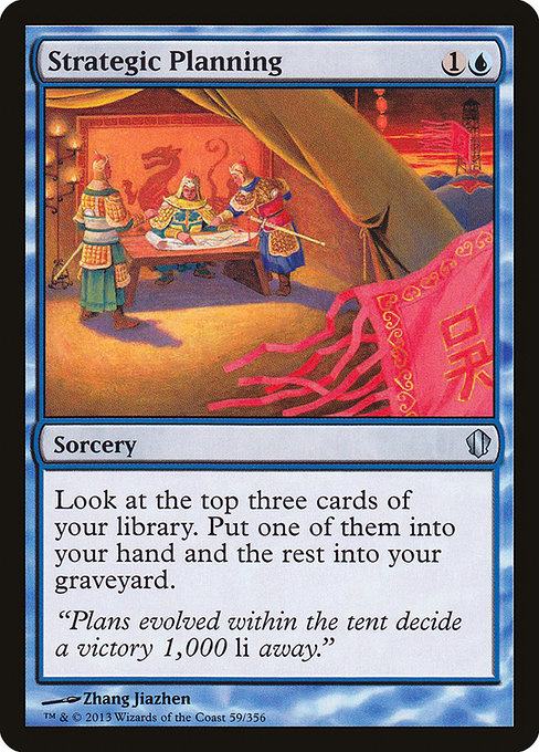 Strategic Planning [Commander 2013] | Galactic Gamez