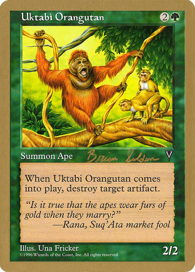 Uktabi Orangutan (Brian Selden) [World Championship Decks 1998] | Galactic Gamez