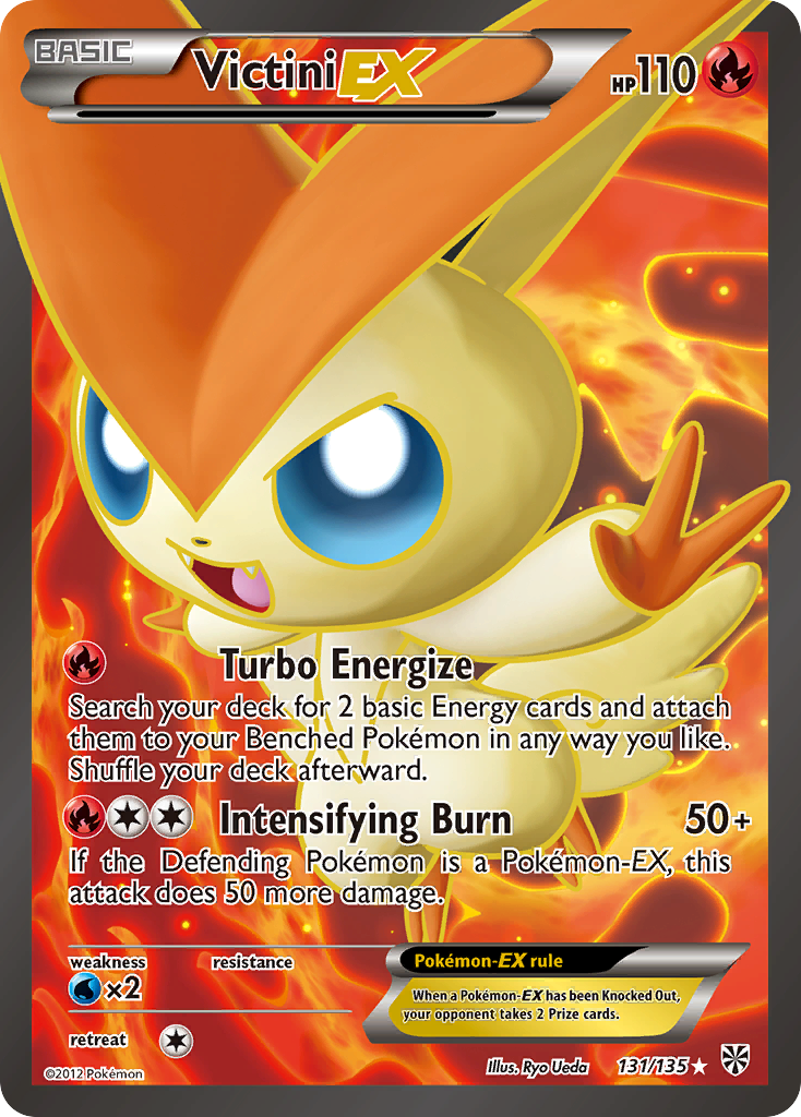 Victini EX (131/135) [Black & White: Plasma Storm] | Galactic Gamez