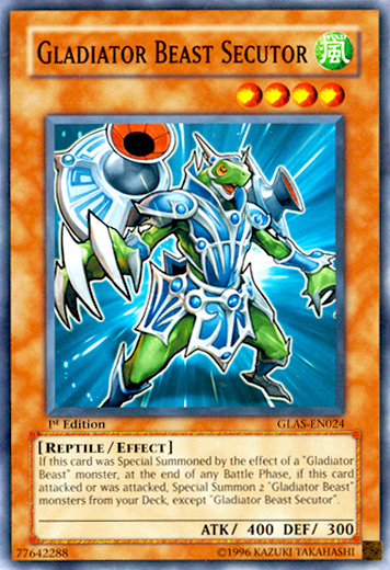 Gladiator Beast Secutor [GLAS-EN024] Common | Galactic Gamez