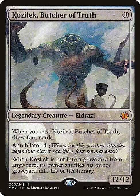 Kozilek, Butcher of Truth [Modern Masters 2015] | Galactic Gamez
