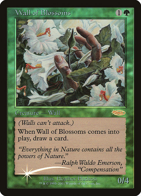 Wall of Blossoms [Friday Night Magic 2002] | Galactic Gamez