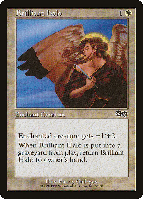 Brilliant Halo [Urza's Saga] | Galactic Gamez