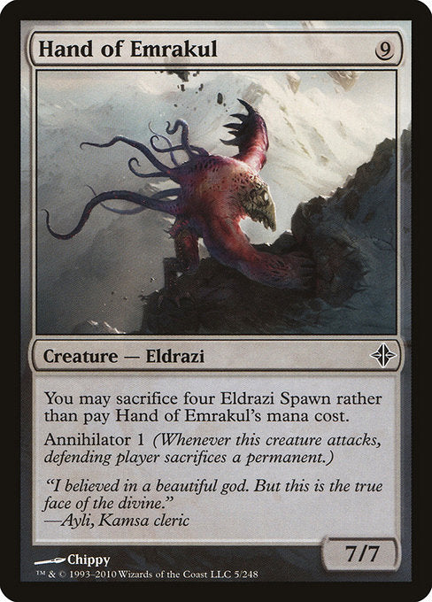 Hand of Emrakul [Rise of the Eldrazi] | Galactic Gamez