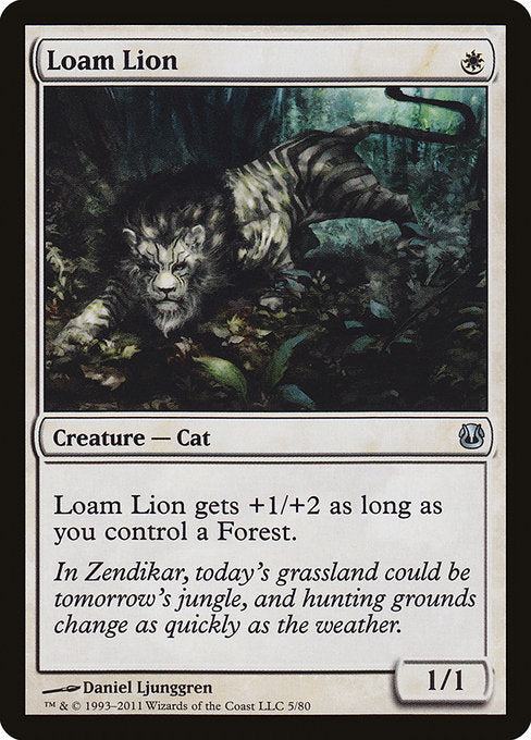 Loam Lion [Duel Decks: Ajani vs. Nicol Bolas] | Galactic Gamez