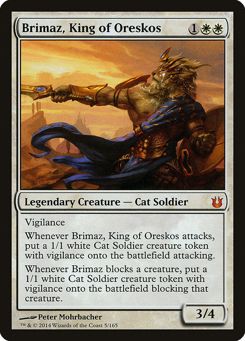 Brimaz, King of Oreskos [Born of the Gods] | Galactic Gamez