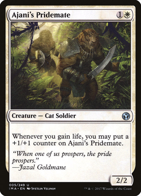 Ajani's Pridemate [Iconic Masters] | Galactic Gamez