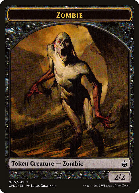 Zombie [Commander Anthology Tokens] | Galactic Gamez