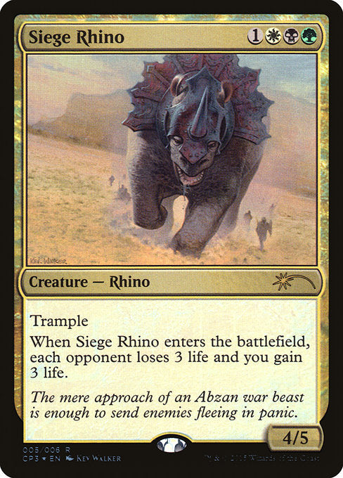 Siege Rhino [Magic Origins Clash Pack] | Galactic Gamez