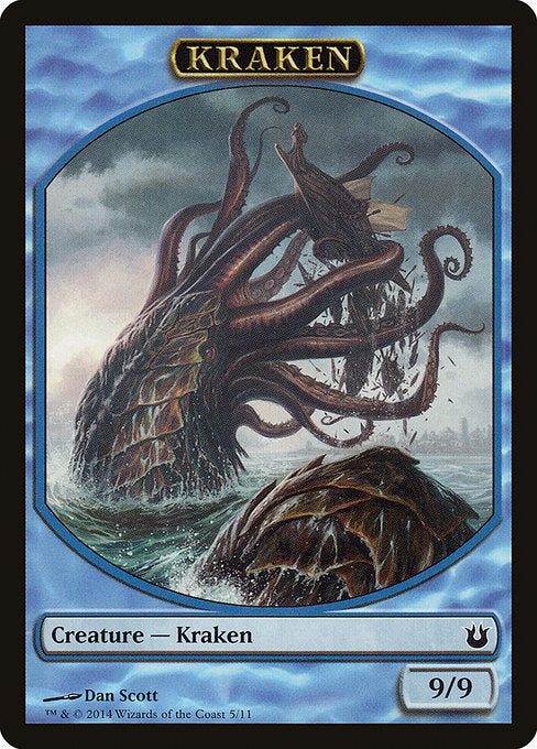 Kraken [Born of the Gods Tokens] | Galactic Gamez