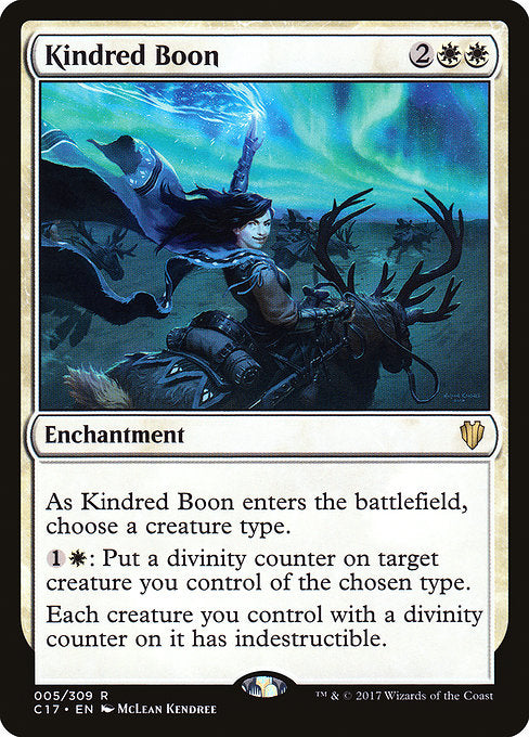 Kindred Boon [Commander 2017] | Galactic Gamez
