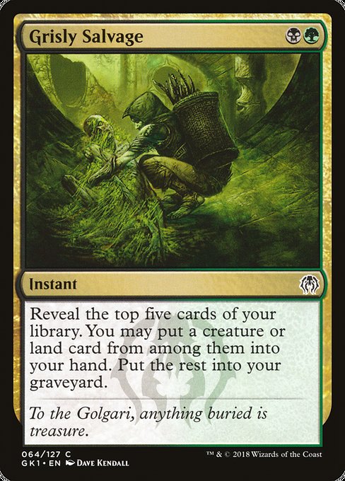 Grisly Salvage [GRN Guild Kit] | Galactic Gamez