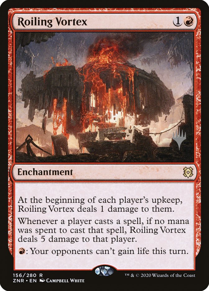 Roiling Vortex (Promo Pack) [Zendikar Rising Promos] | Galactic Gamez