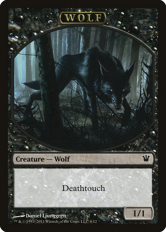 Wolf (6/12) [Innistrad Tokens] | Galactic Gamez