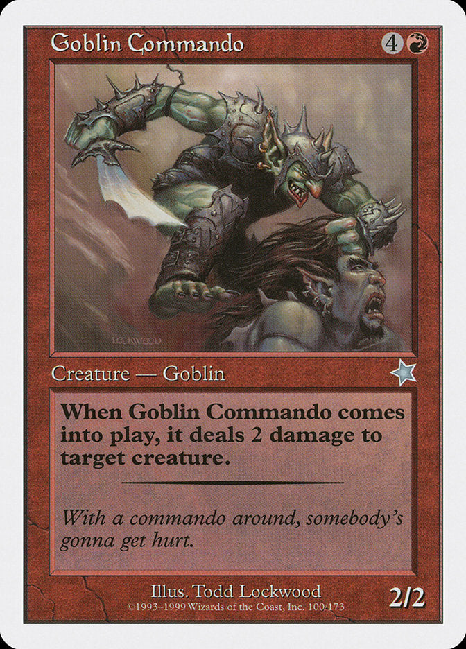 Goblin Commando [Starter 1999] | Galactic Gamez
