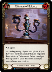 Talisman of Balance [EVR188] (Everfest)  1st Edition Cold Foil | Galactic Gamez
