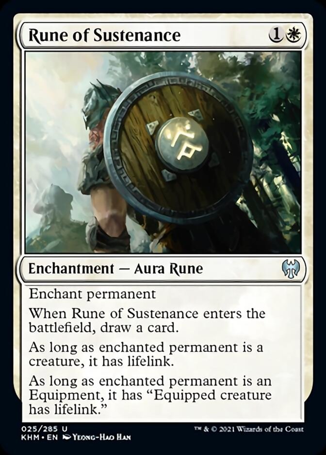 Rune of Sustenance [Kaldheim] | Galactic Gamez