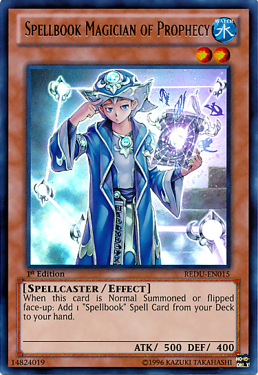 Spellbook Magician of Prophecy [REDU-EN015] Ultra Rare | Galactic Gamez