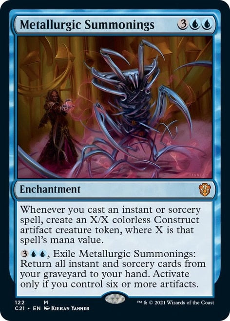 Metallurgic Summonings [Commander 2021] | Galactic Gamez