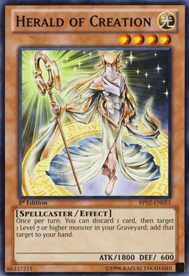 Herald of Creation [BP02-EN053] Mosaic Rare | Galactic Gamez