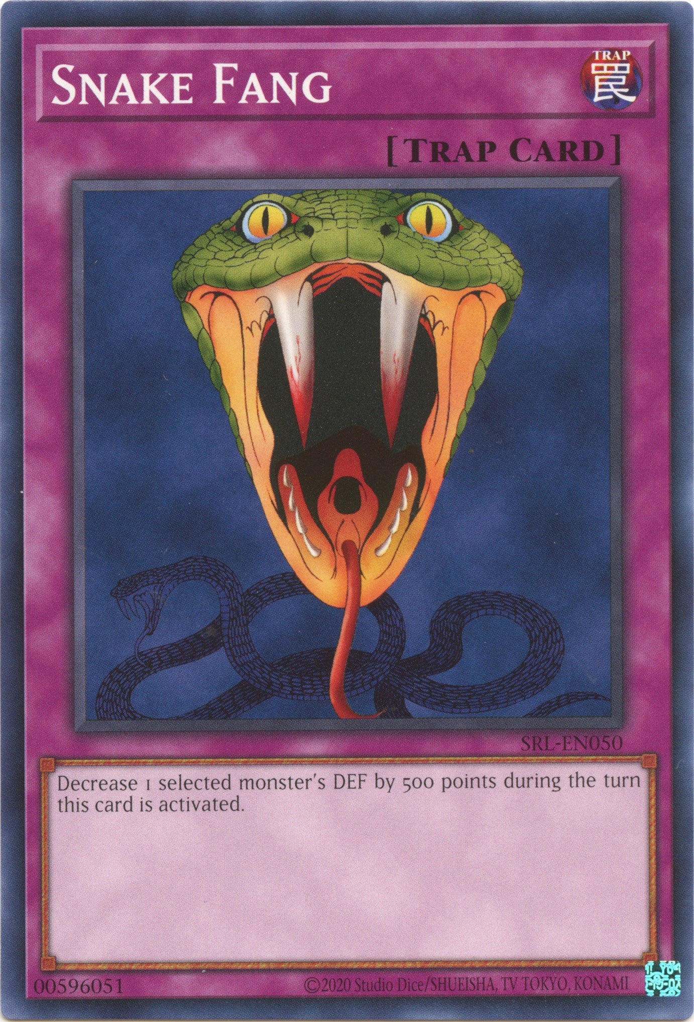 Snake Fang (25th Anniversary) [SRL-EN050] Common | Galactic Gamez