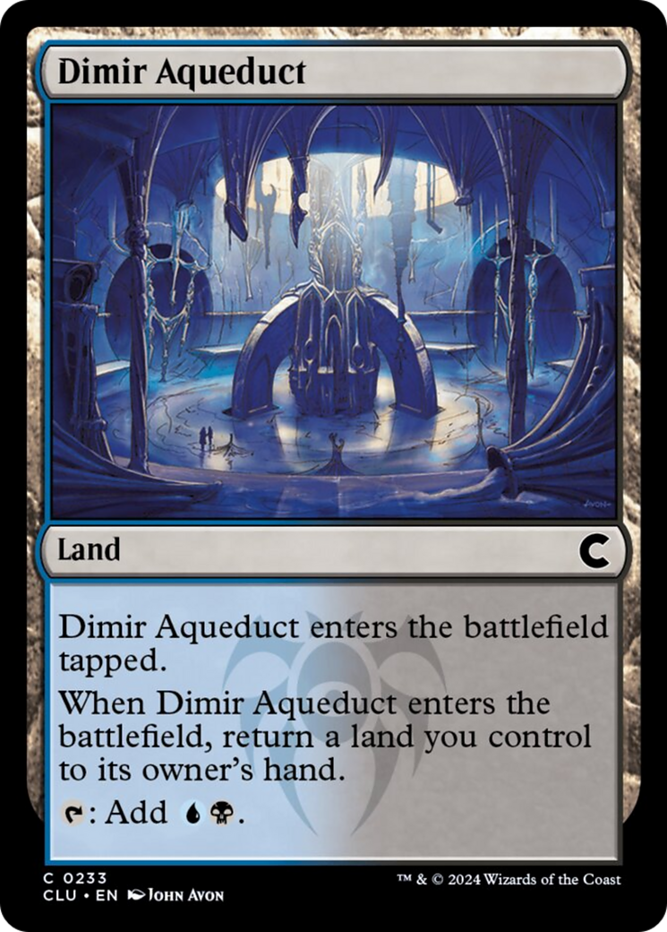 Dimir Aqueduct [Ravnica: Clue Edition] | Galactic Gamez