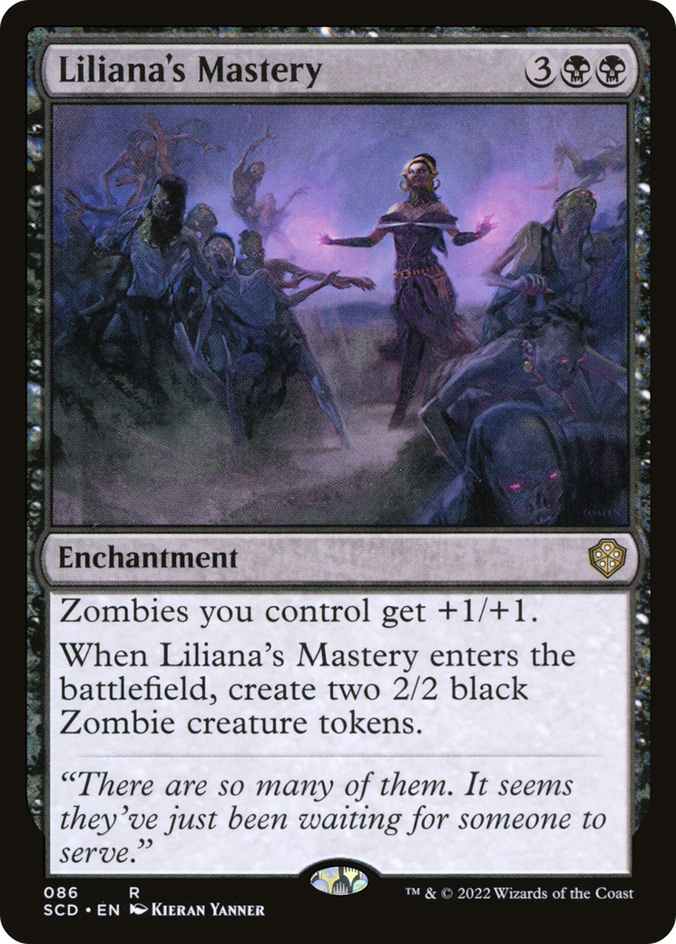 Liliana's Mastery [Starter Commander Decks] | Galactic Gamez