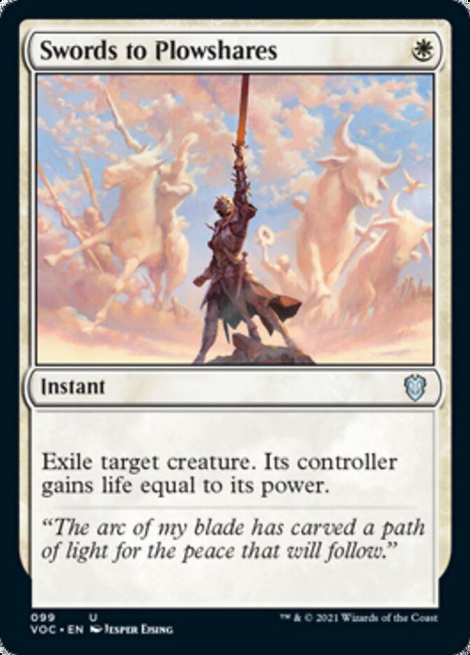 Swords to Plowshares [Innistrad: Crimson Vow Commander] | Galactic Gamez