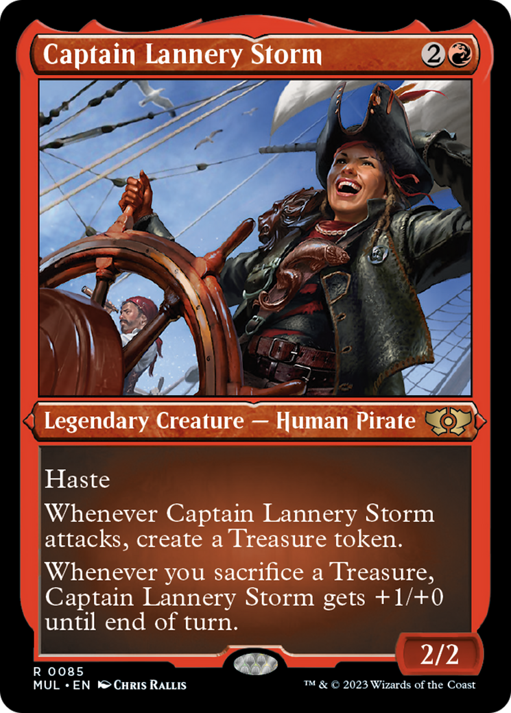 Captain Lannery Storm (Foil Etched) [Multiverse Legends] | Galactic Gamez