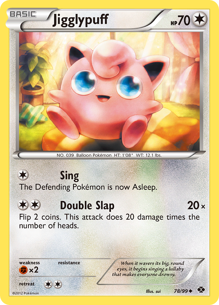 Jigglypuff (78/99) [Black & White: Next Destinies] | Galactic Gamez