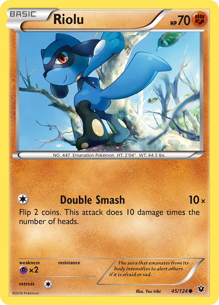 Riolu (45/124) [XY: Fates Collide] | Galactic Gamez