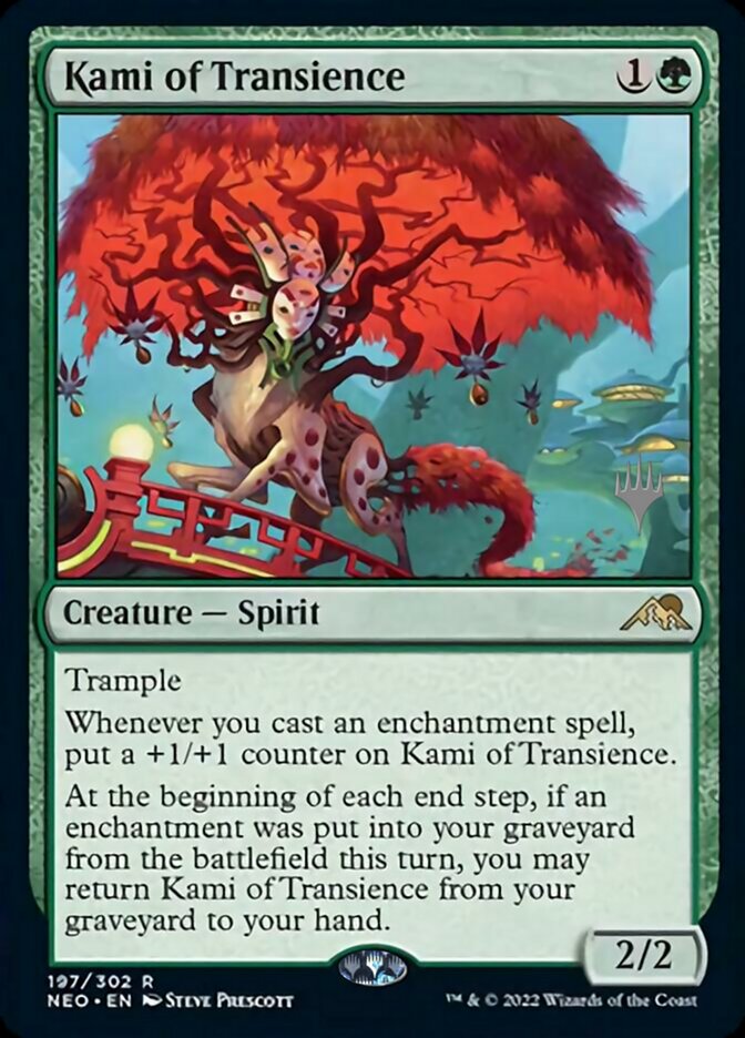 Kami of Transience (Promo Pack) [Kamigawa: Neon Dynasty Promos] | Galactic Gamez