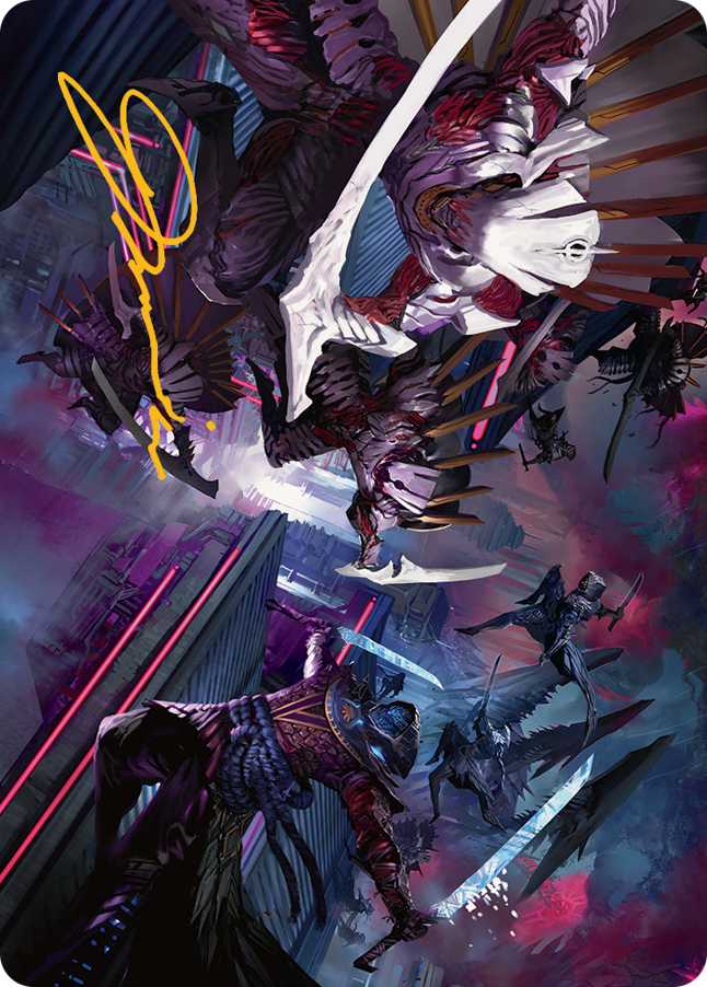 Invasion of Kamigawa Art Card (Gold-Stamped Signature) [March of the Machine Art Series] | Galactic Gamez