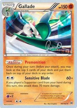 Gallade (84/162) (Infinite Force - Diego Cassiraga) [World Championships 2017] | Galactic Gamez