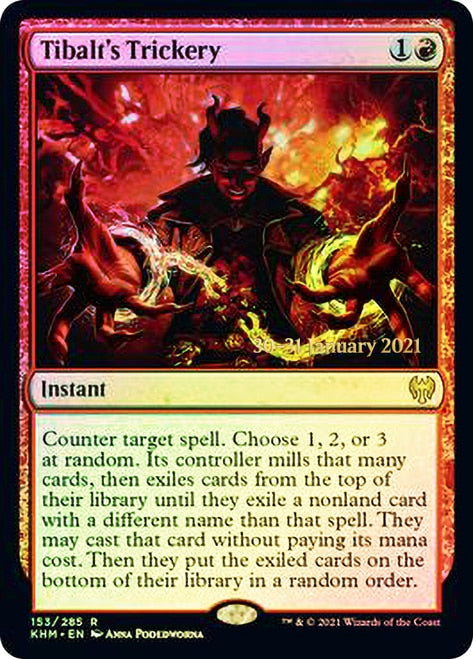 Tibalt's Trickery  [Kaldheim Prerelease Promos] | Galactic Gamez