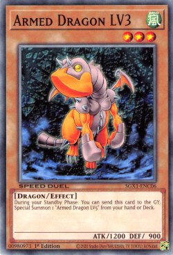 Armed Dragon LV3 [SGX1-ENC06] Common | Galactic Gamez