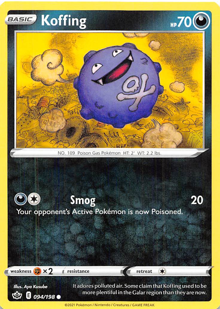 Koffing (094/198) [Sword & Shield: Chilling Reign] | Galactic Gamez