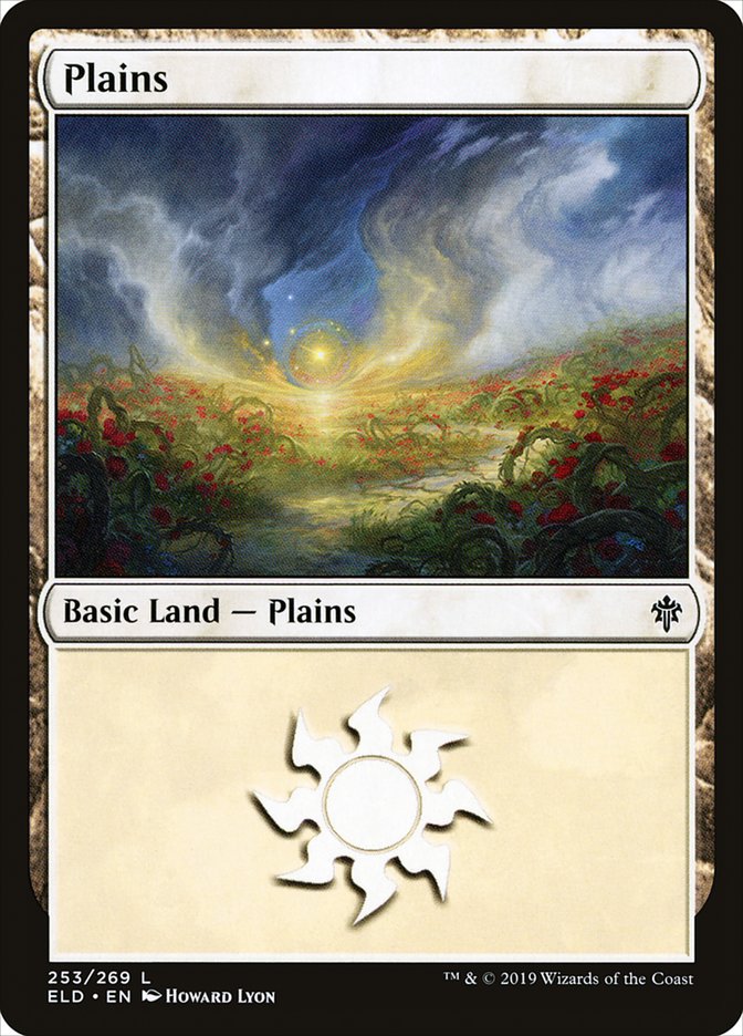 Plains (253) [Throne of Eldraine] | Galactic Gamez