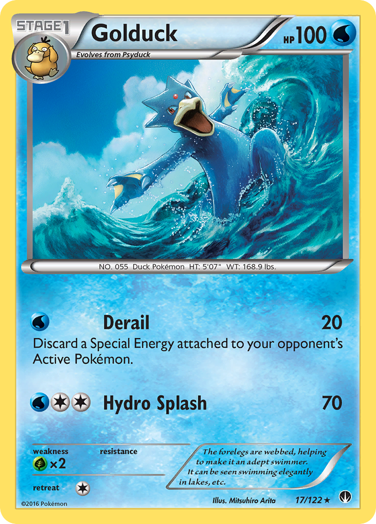 Golduck (17/122) [XY: BREAKpoint] | Galactic Gamez