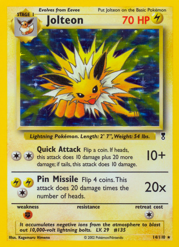 Jolteon (14/110) [Legendary Collection] | Galactic Gamez