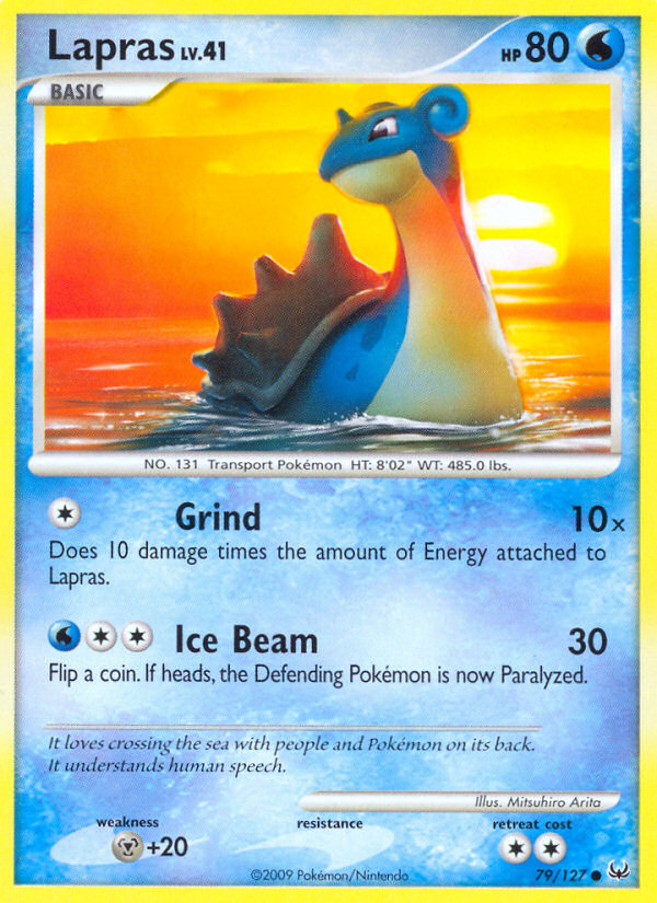 Lapras (79/127) [Platinum: Base Set] | Galactic Gamez