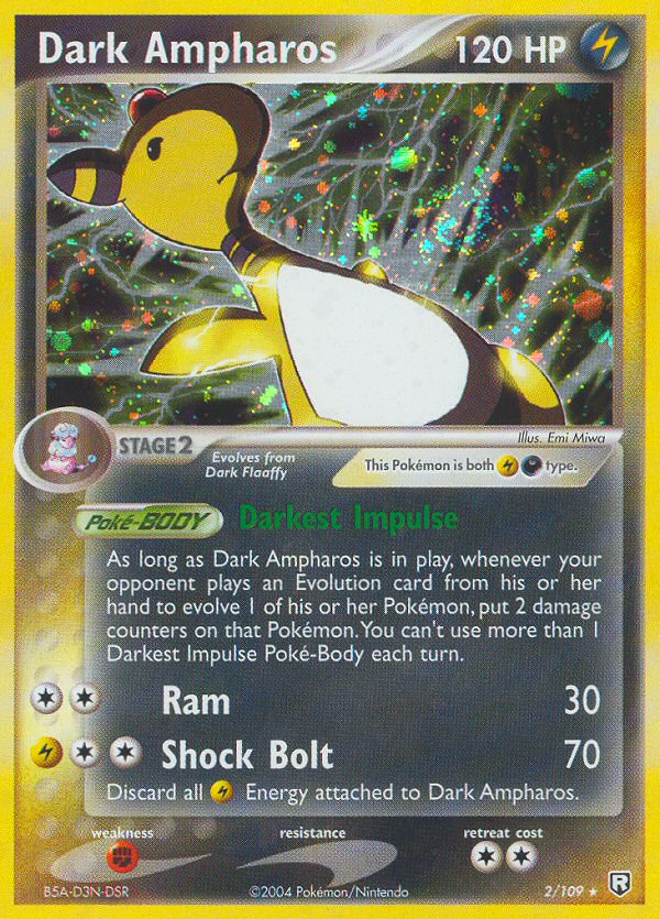 Dark Ampharos (2/109) [EX: Team Rocket Returns] | Galactic Gamez