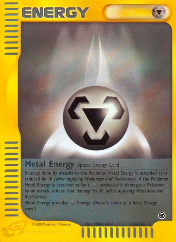 Metal Energy (159/165) [Expedition: Base Set] | Galactic Gamez