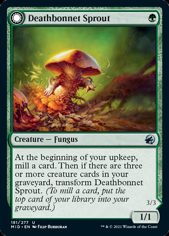 Deathbonnet Sprout // Deathbonnet Hulk [Innistrad: Midnight Hunt] | Galactic Gamez